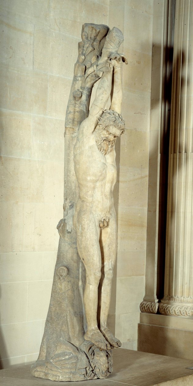 Marsyas's Torment Hanging from a Pine Trunk by Roman