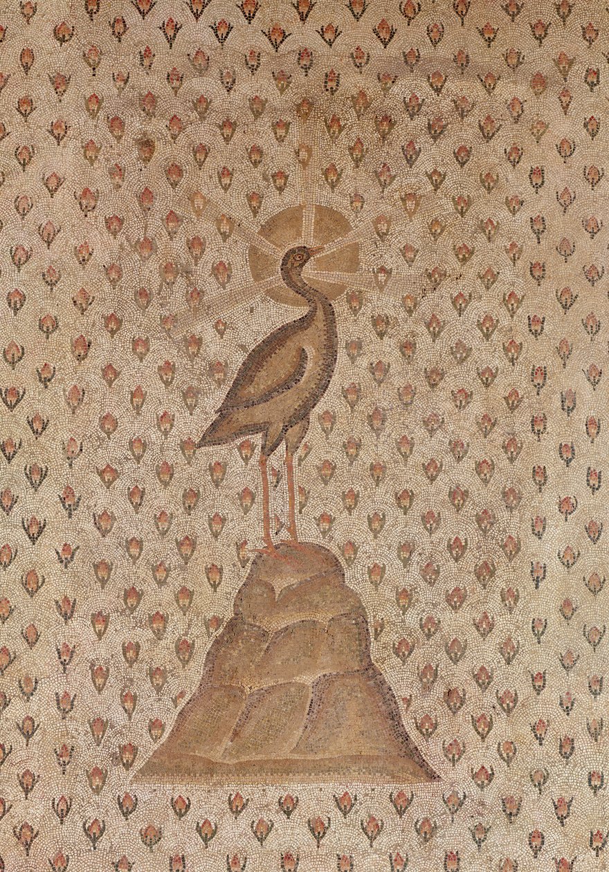 Mosaic pavement (detail) by Roman