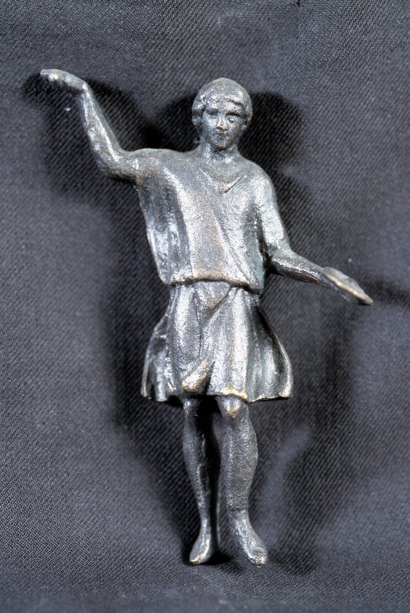 Bronze Offering Statuette, Private Collection, 2nd Century. Presumably by the Pilgrims at the Temple of Mars by Roman