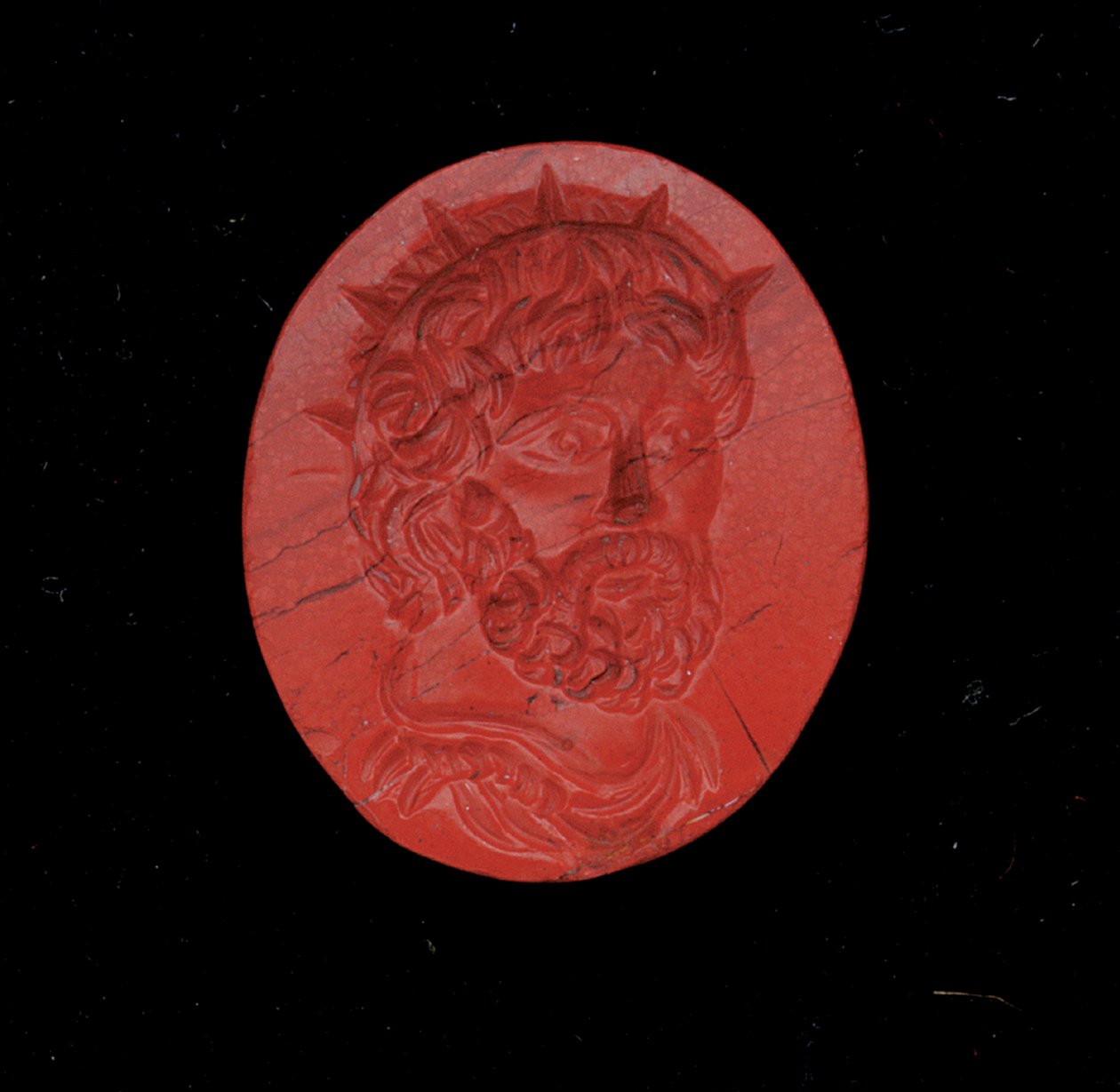 Ring with a Portrait of the Emperor Postumus by Roman