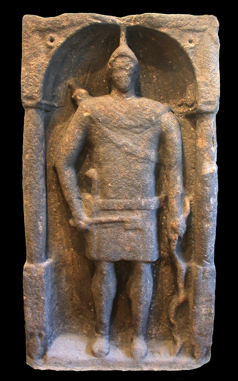Roman Tombstone Depicting a Hamian (Syrian) Archer by Roman