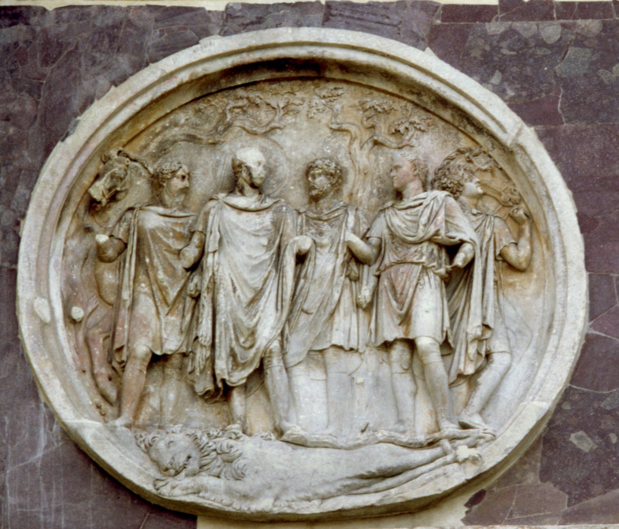 Roundel Depicting Hadrian, from the Arch of Constantine by Roman