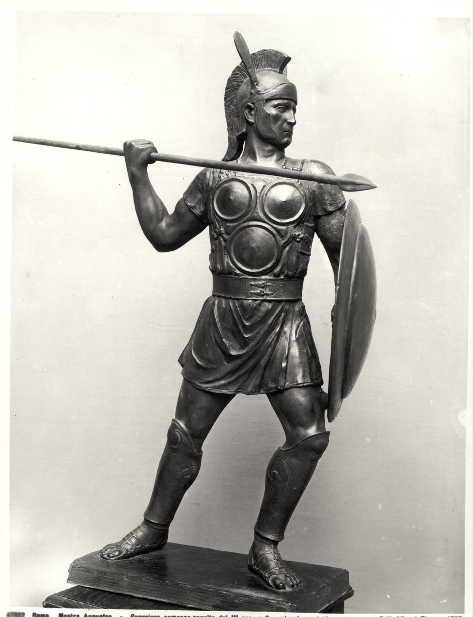 Samnite Warrior Statuette by Roman: Buy fine art print