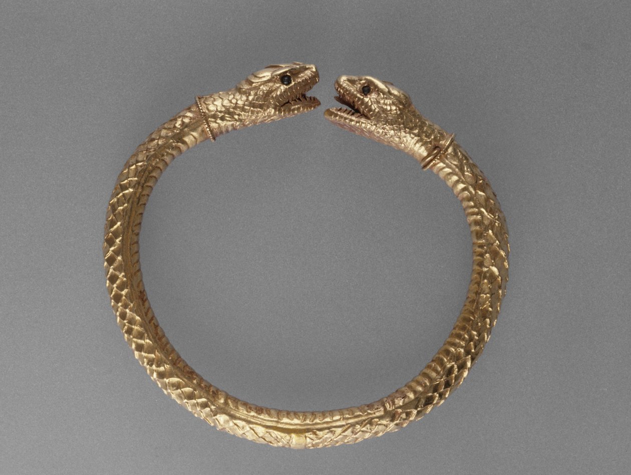 Serpent Bracelet, AD 1-100 by Roman
