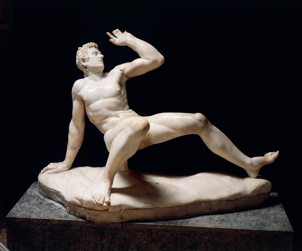 Statue of a Falling Gaul by Roman