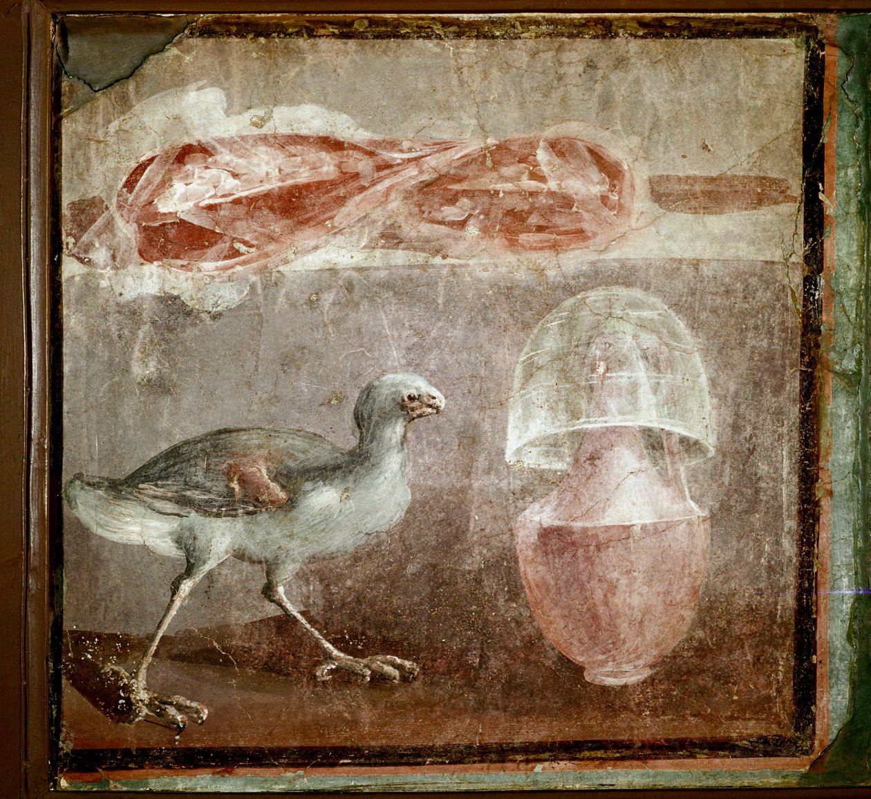 Still life with bird by Roman