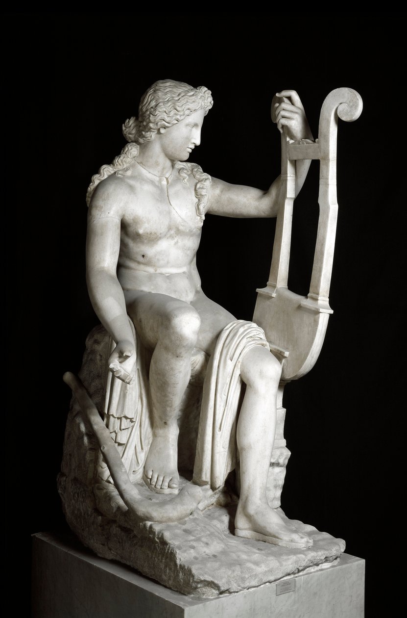 Apollo and the lyre on sale