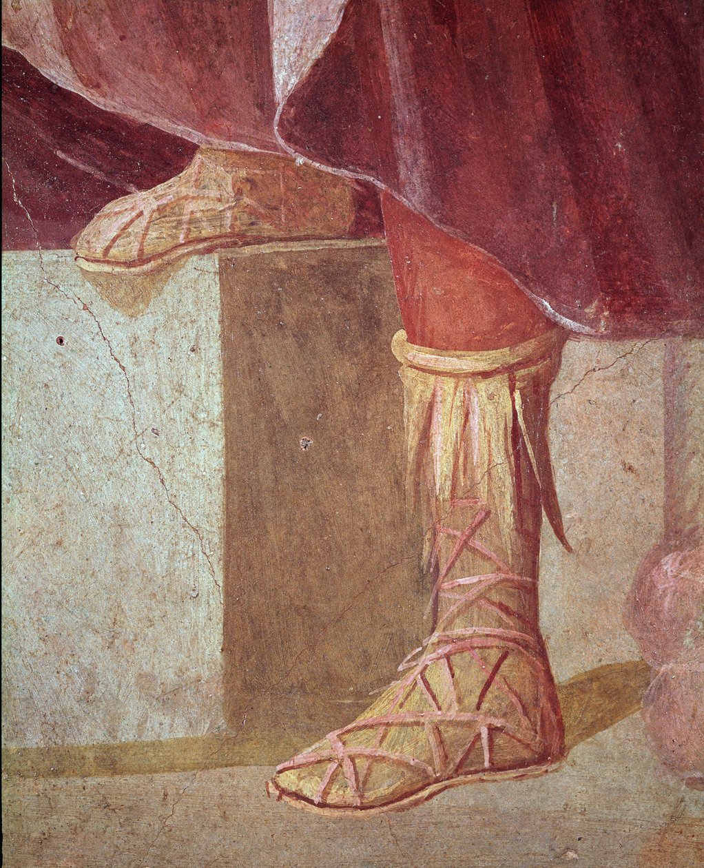 The Feet of Agamemnon, in the Sacrifice of Iphigenia by Roman