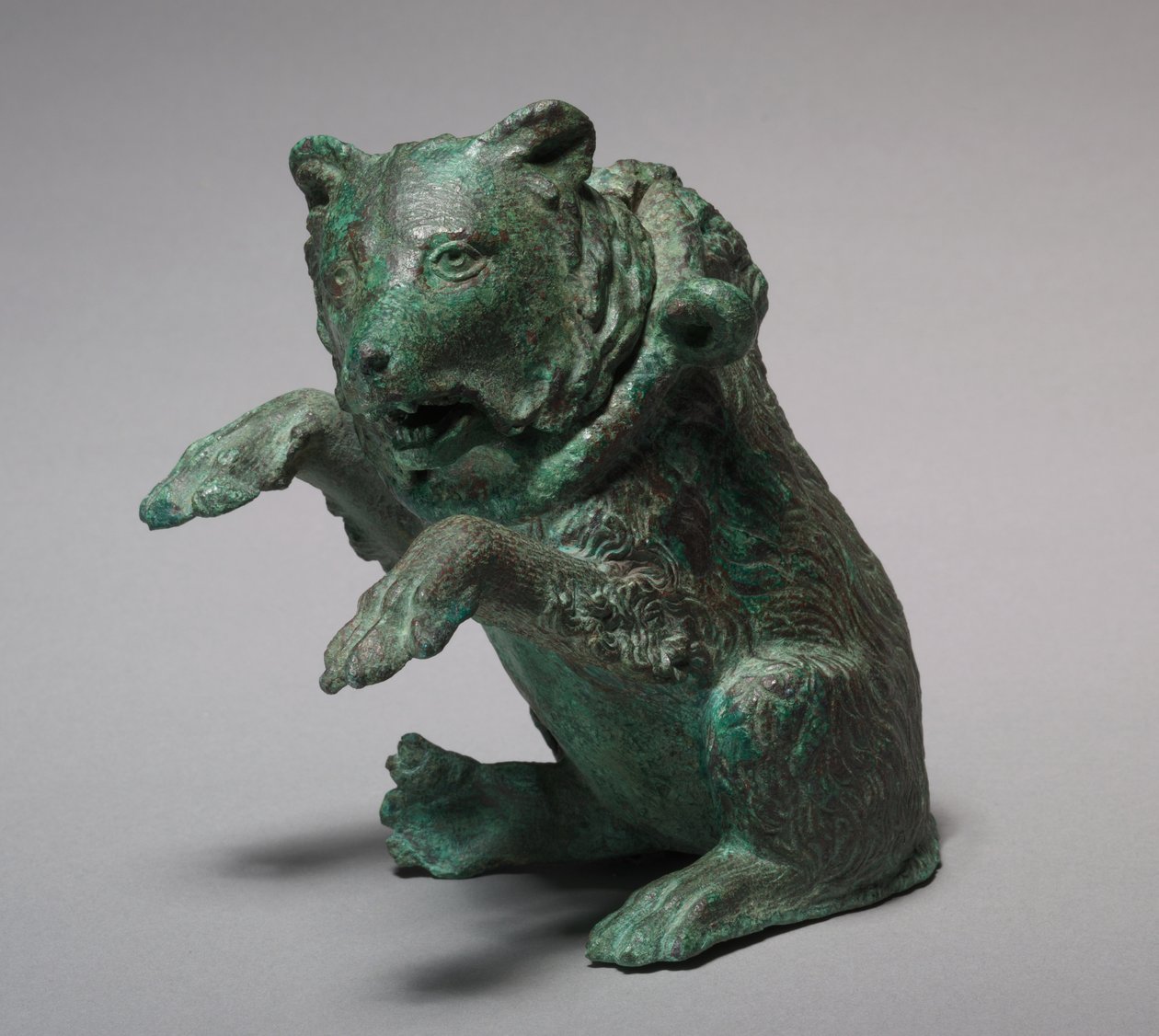 Oil Ampula in the Form of a Dancing Bear by Roman Imperial Period
