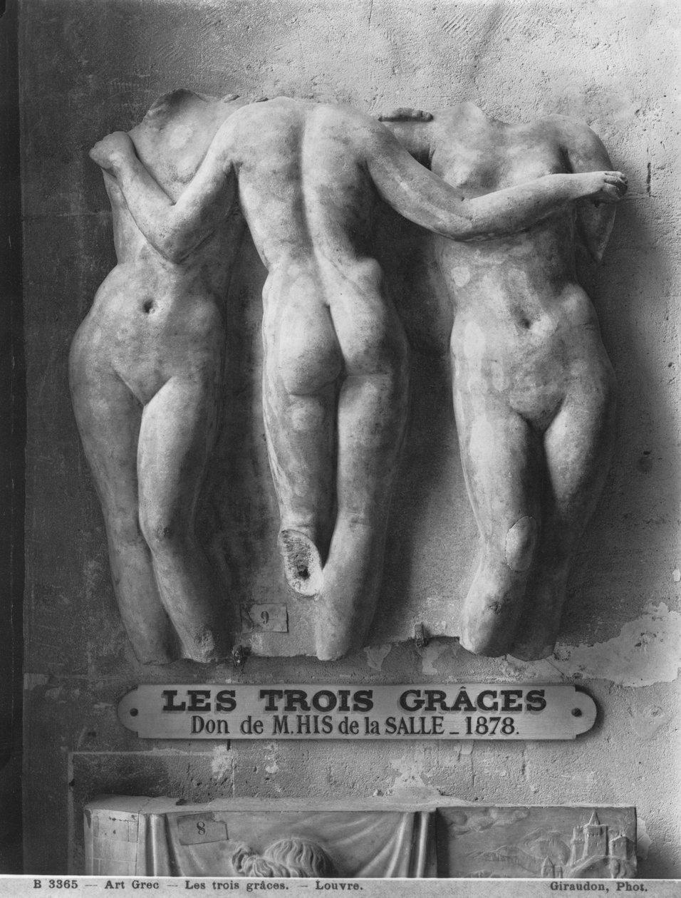 The Three Graces, Roman Copy of a Hellenistic Greek Original of 2nd Century BC by Roman Imperial Period