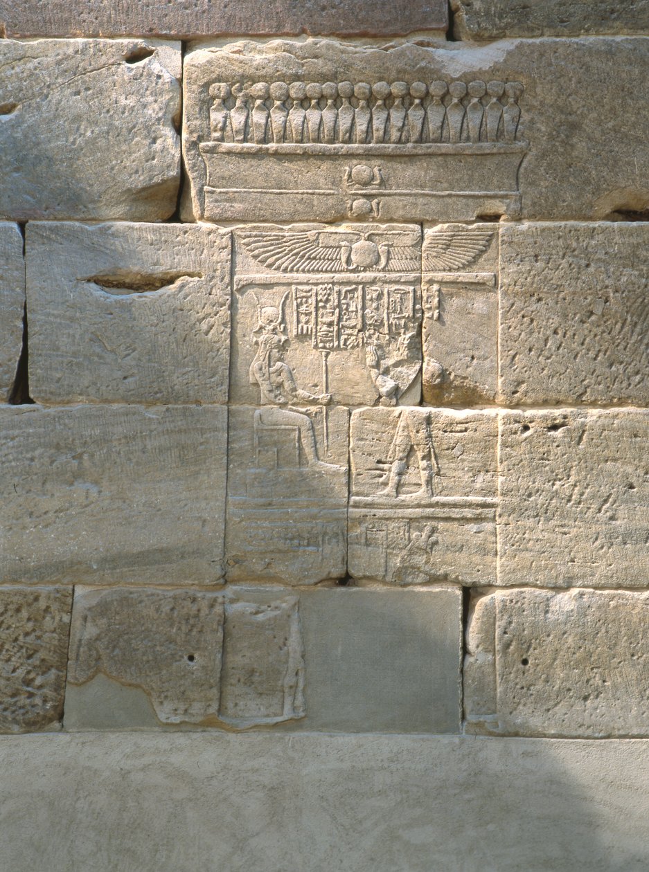 Relief from the Temple of Dendur by Roman Period Egyptian