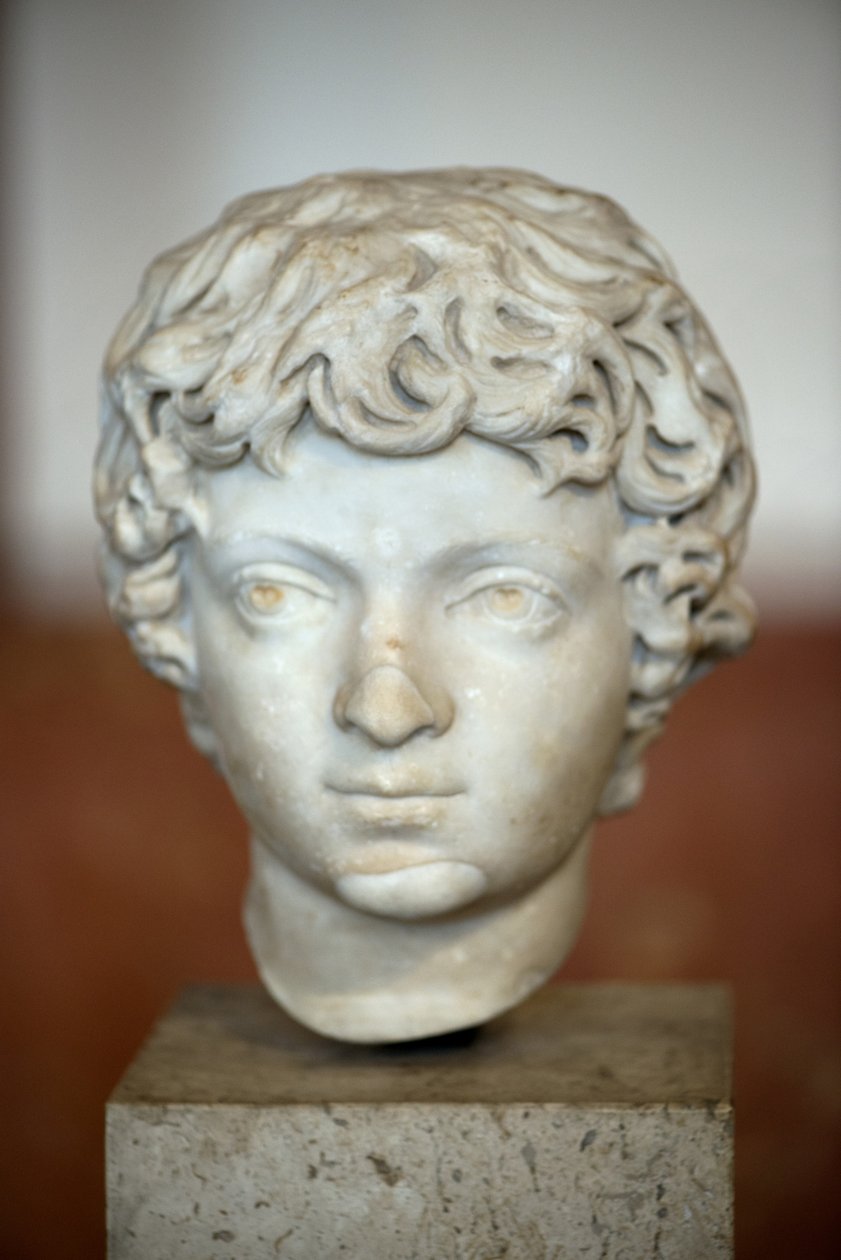Head of the Roman Emperor Caracalla as a Child (188 - 217 AD) by Roman Roman