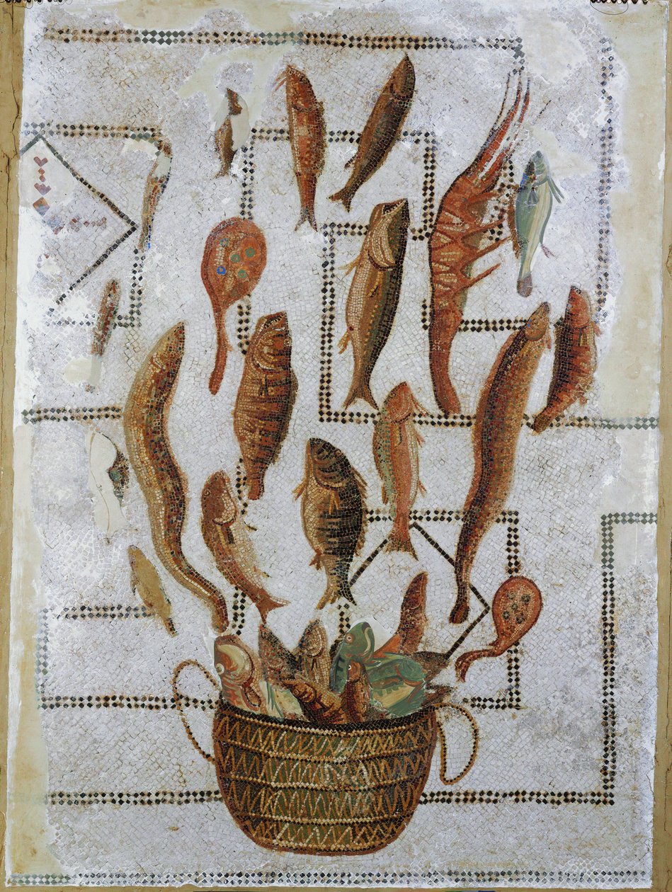 Fish Escaping from a Basket by Roman Roman