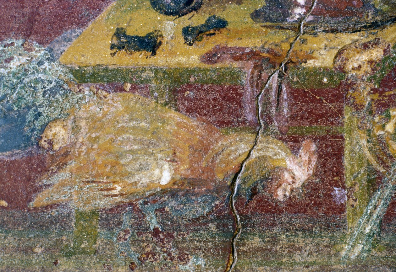 Fresco, House of Vettii, Pompeii (UNESCO World Heritage List) by Roman Roman
