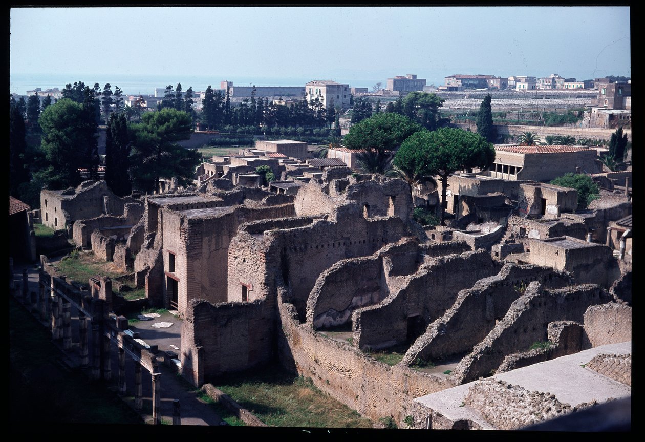 Panoramic view of the archeological site, 5th century BC-1st century AD by Roman Roman