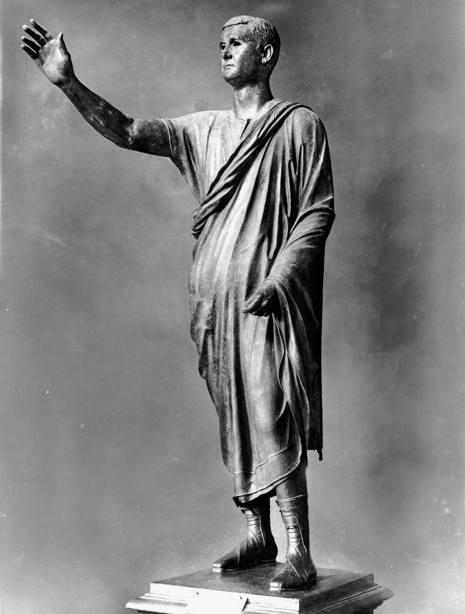 Statue of a Roman Orator by Roman Roman
