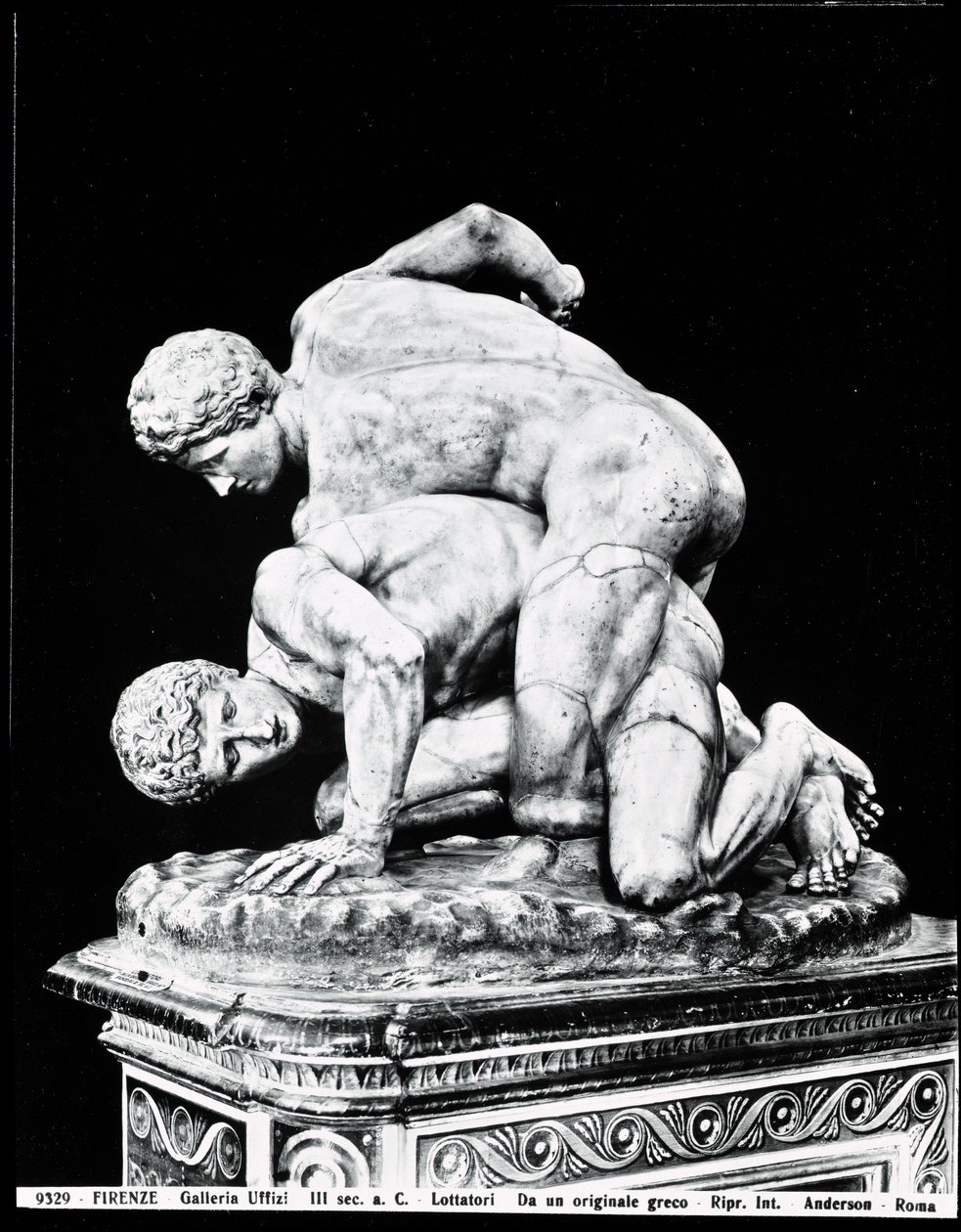 The Wrestlers, after a Greek original of the 3rd century BC by Roman Roman