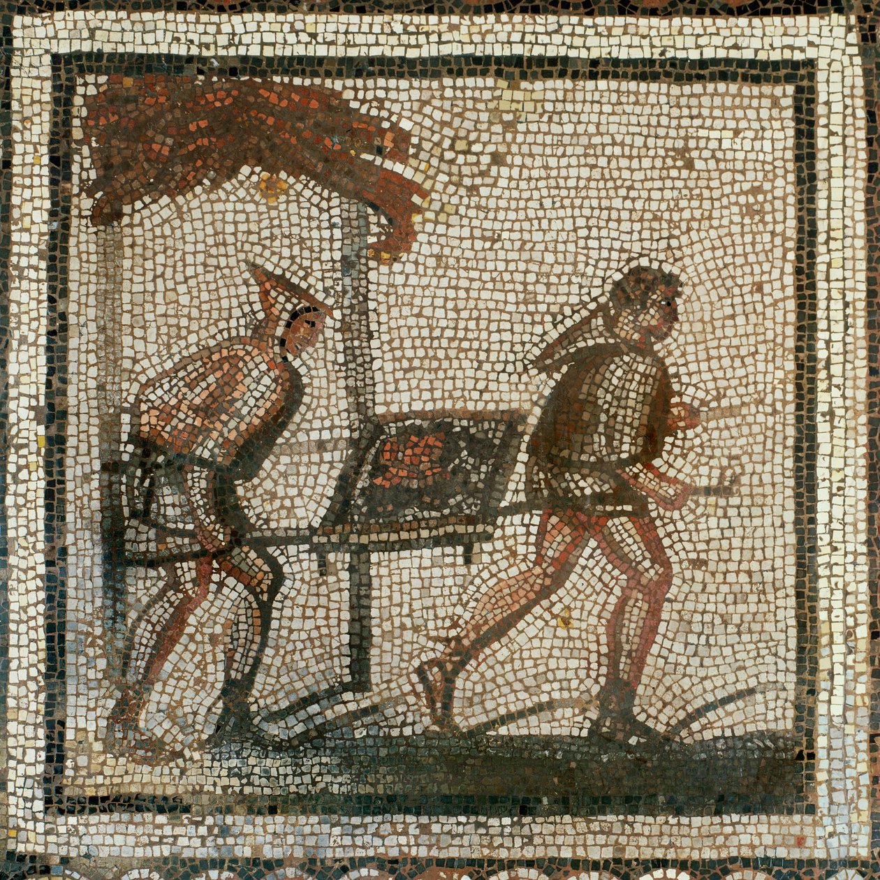 Transporting Manure by Roman Roman