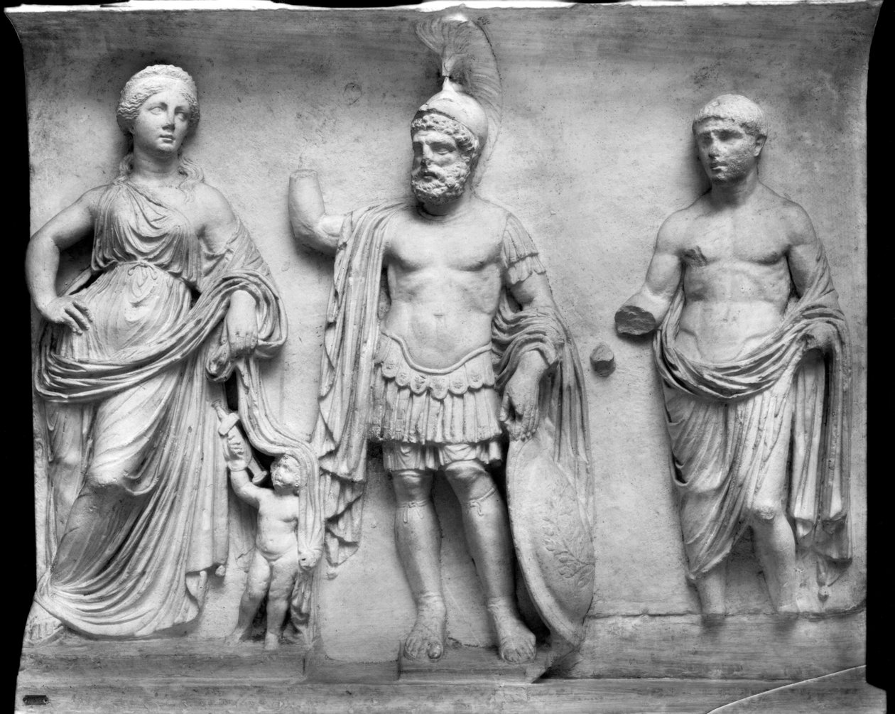 Venus, Mars and Divus Julius by Roman Roman