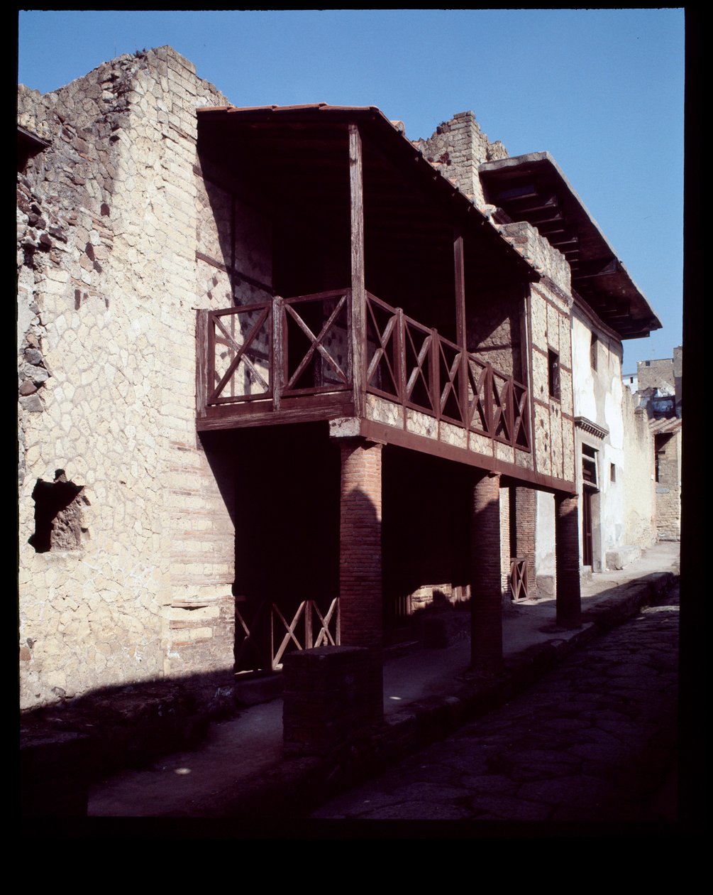View of the House Called Casa a Graticcio by Roman Roman