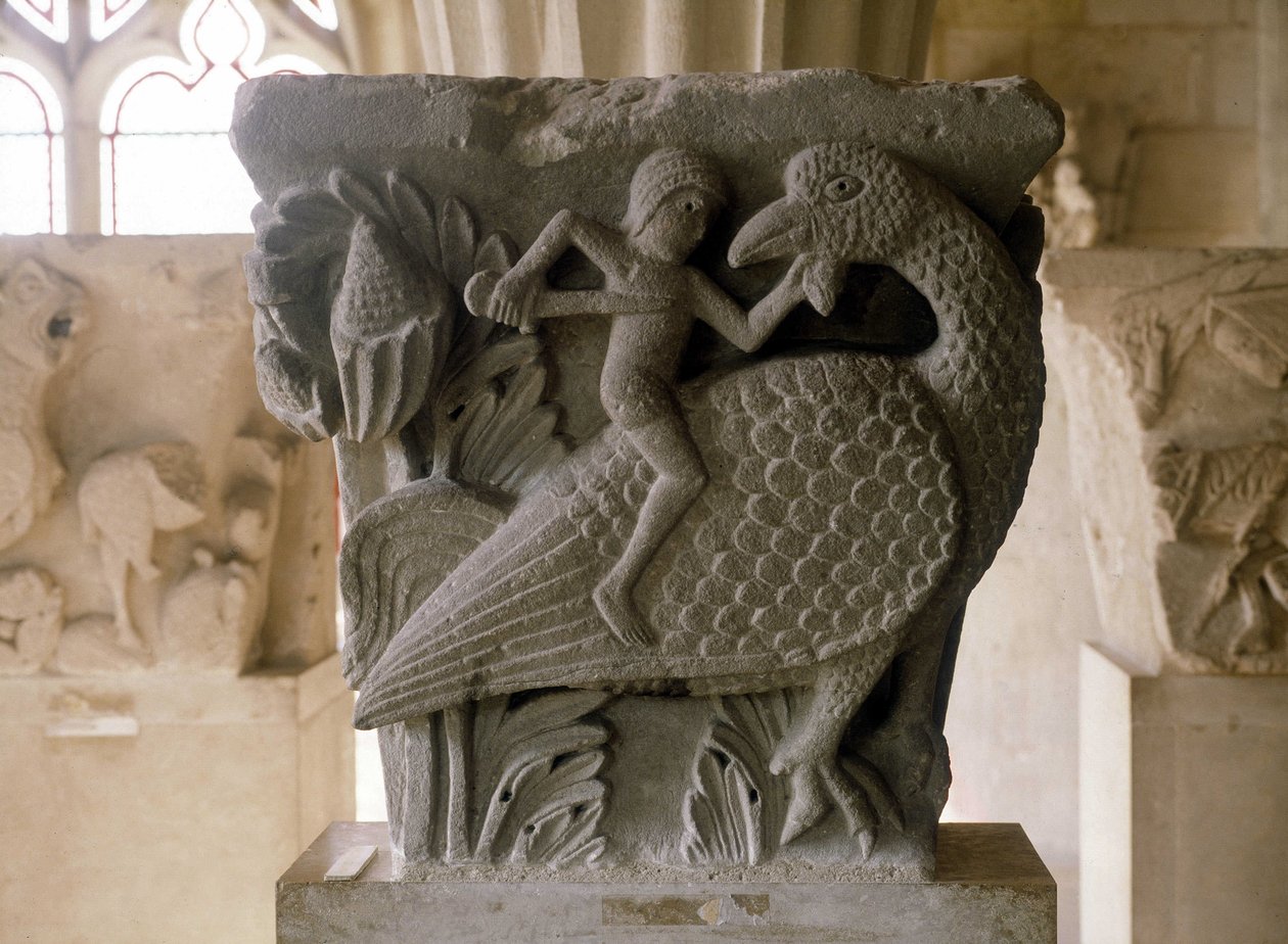 Decor of a marquee of the Cathedral Saint Lazarus d