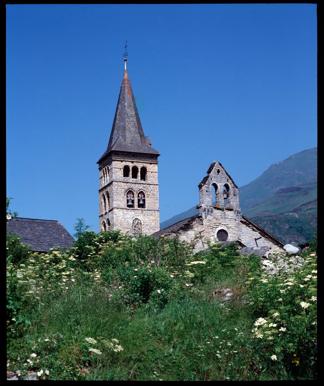 View of the church of St Mary, Arties by Romanesque