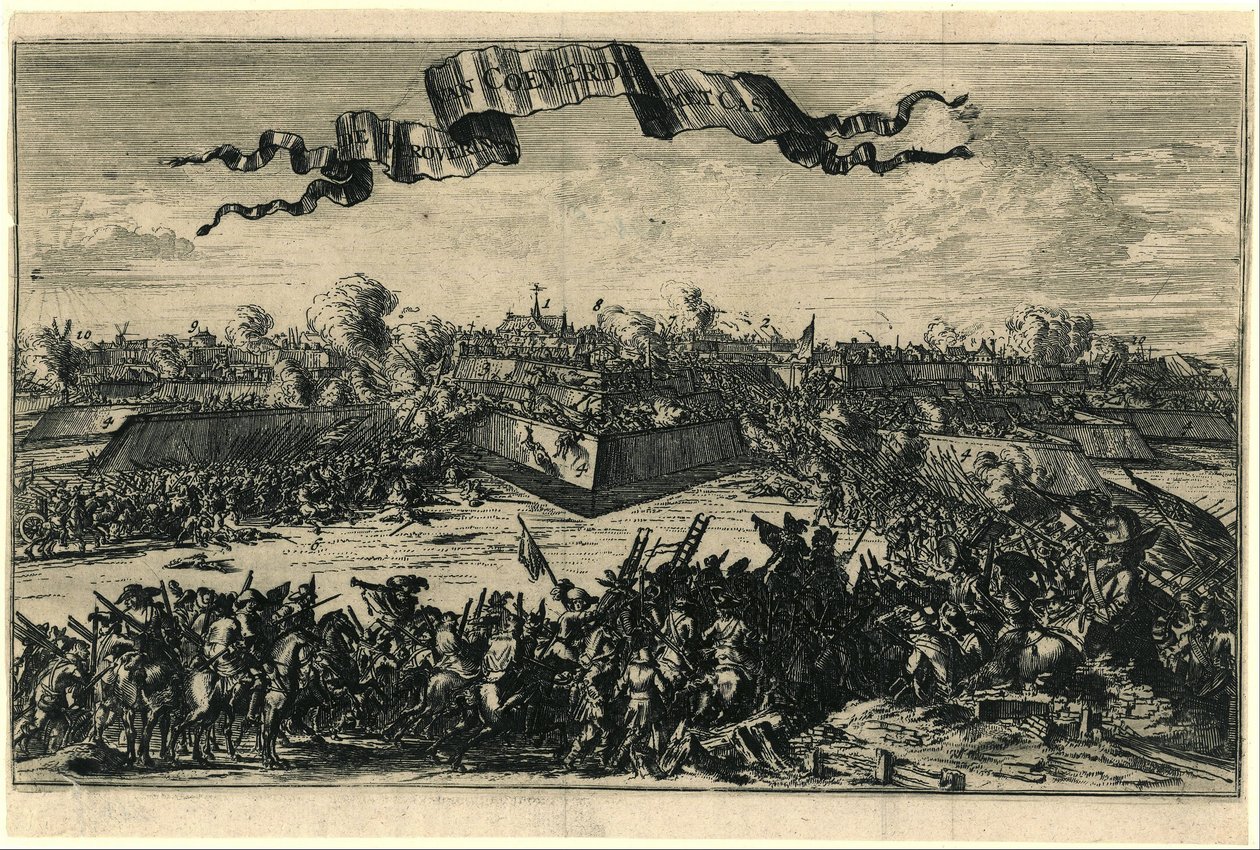 Conquest of Coevorden on December 30, 1672 by Romeyn de Hooghe (attributed to)