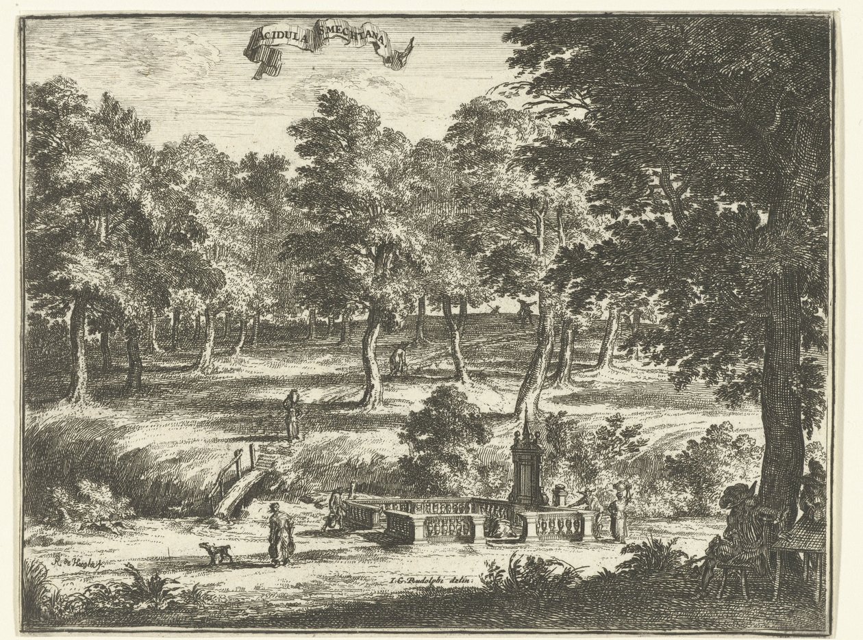 Landscape with the Spring 