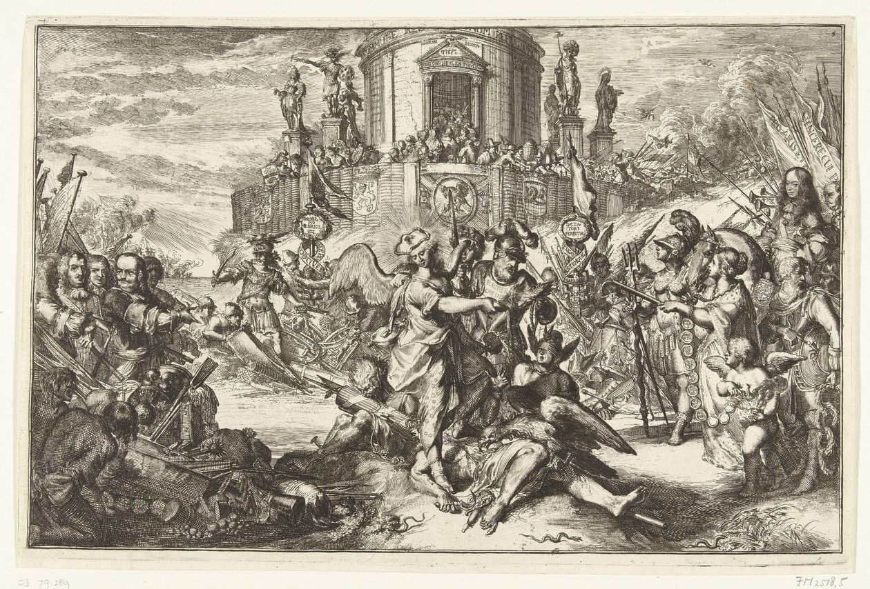 Victories with the Arrival of William III by Romeyn de Hooghe