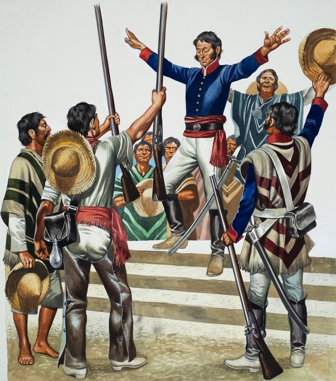 Agustin de Iturbide by Ron Embleton