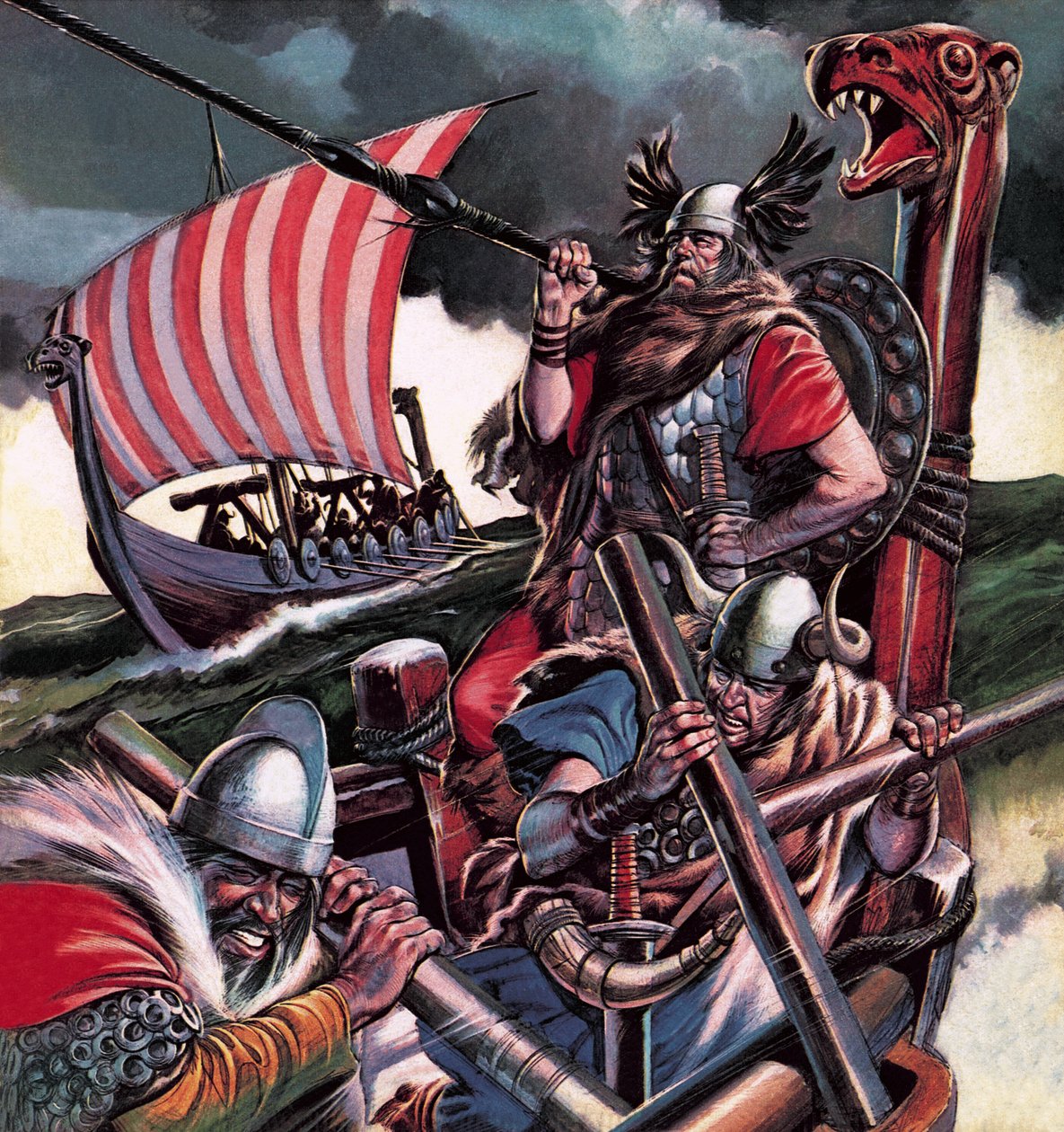 Leif Ericsson, the Viking Who Found America by Ron Embleton