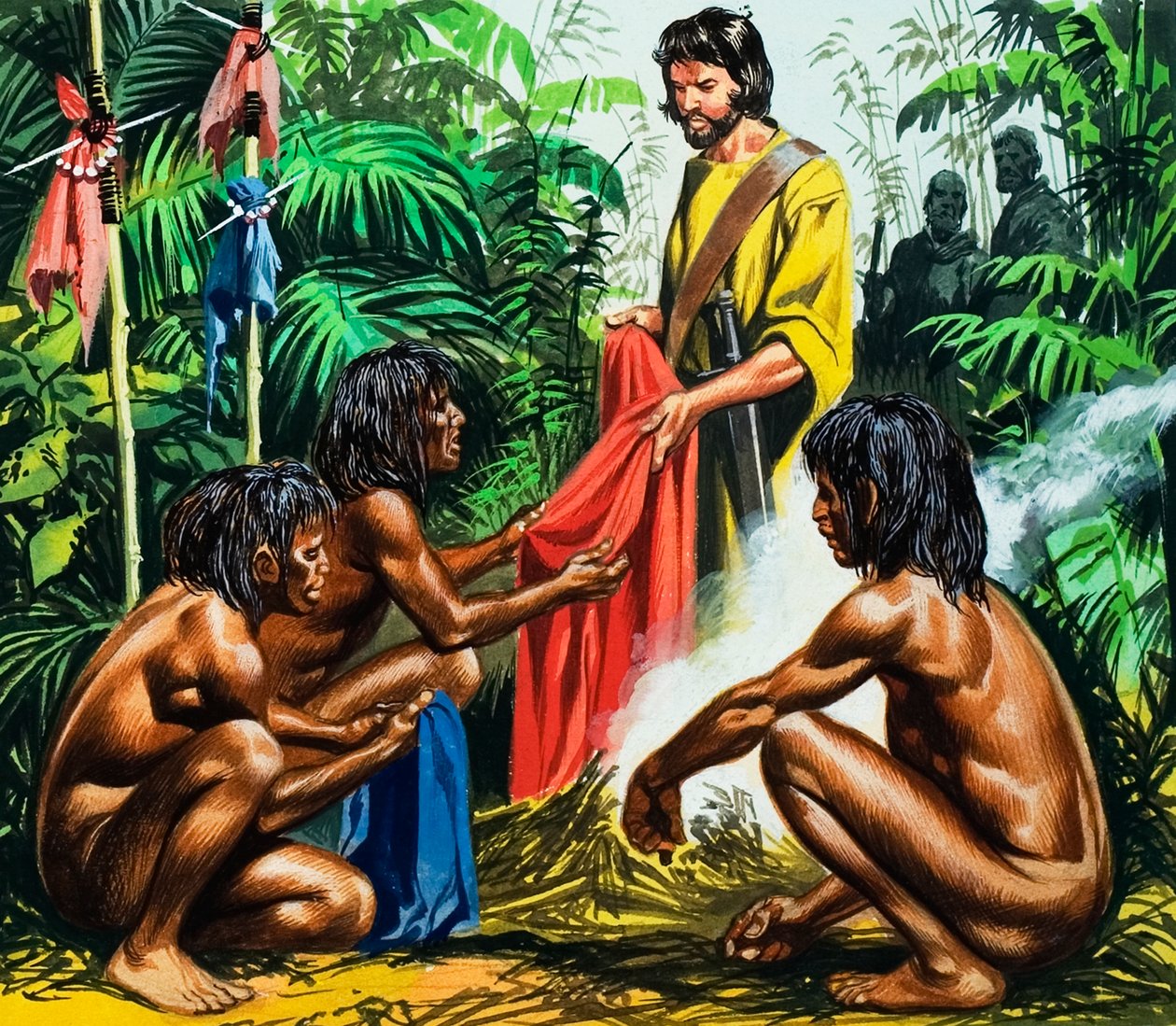 Marco Polo, Menace of the Cannibals, 20th Century by Ron Embleton