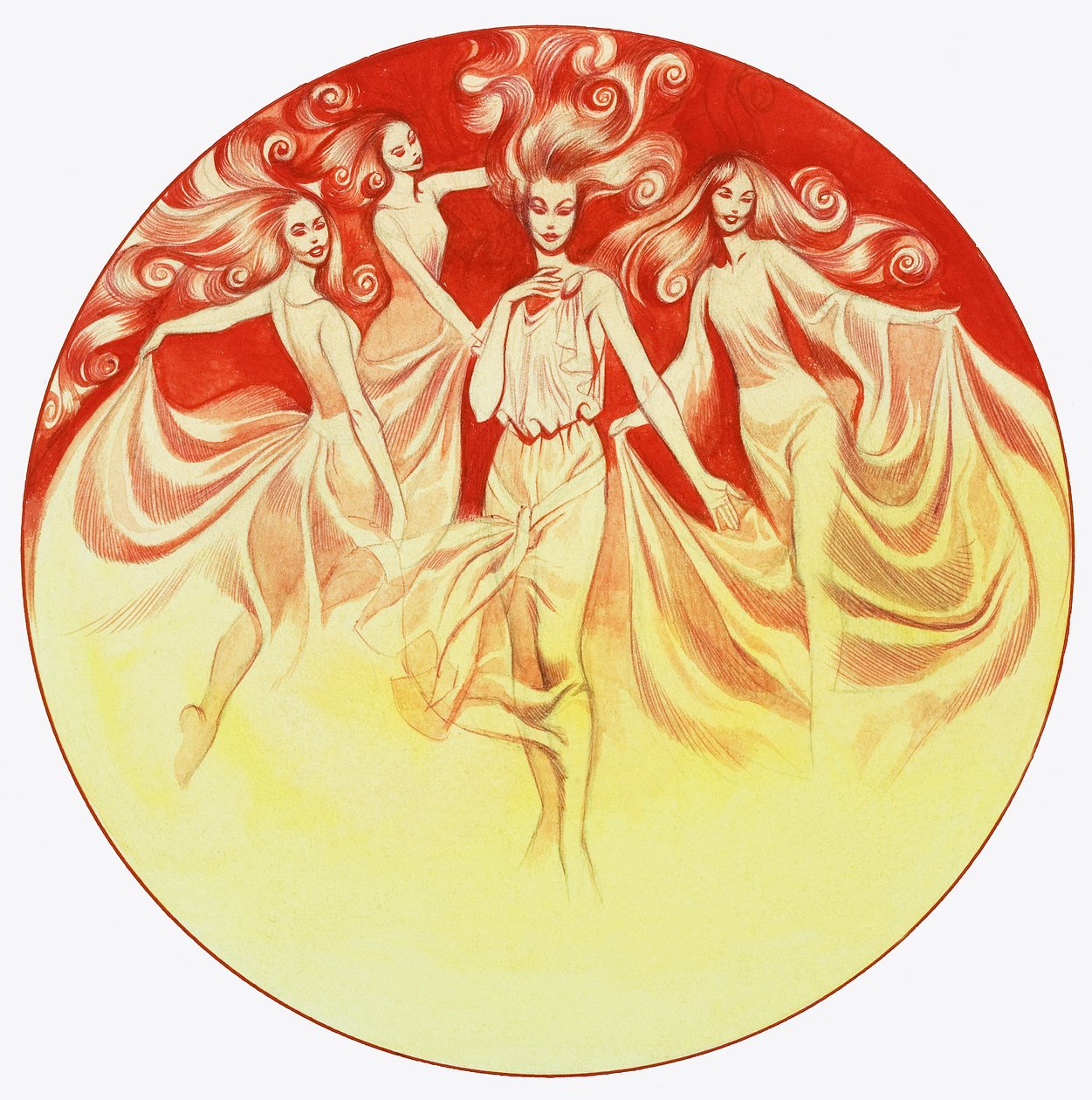 Tannhauser and Venus by Ron Embleton