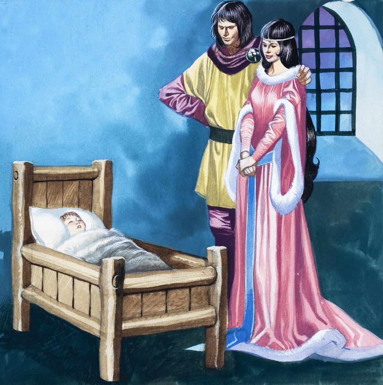 The Legend of Gudrun: Hagen Slays the Griffin by Ron Embleton