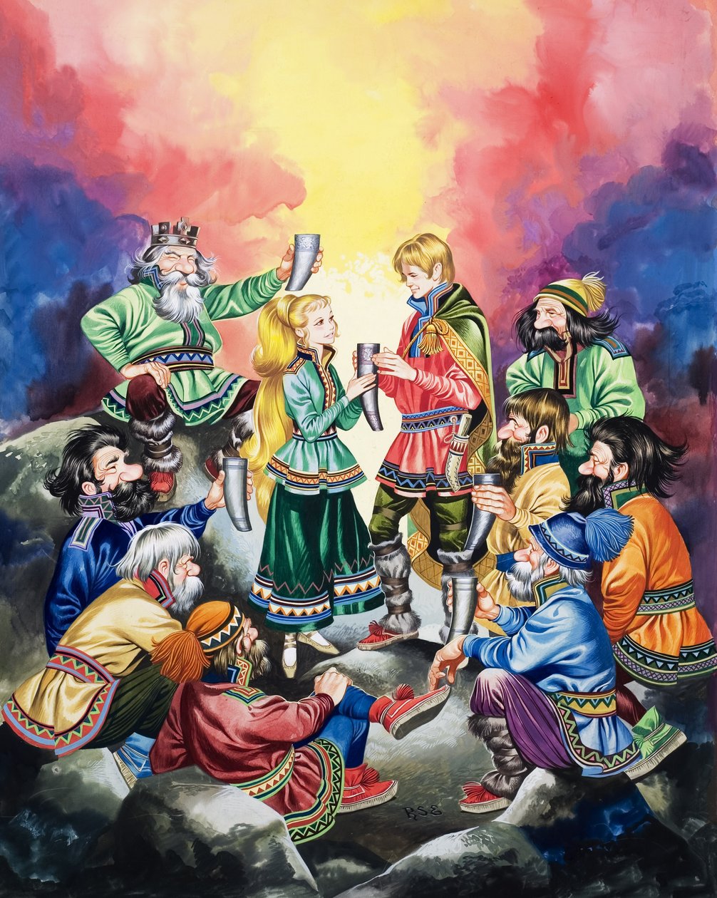 The Secret of the Trolls by Ron Embleton