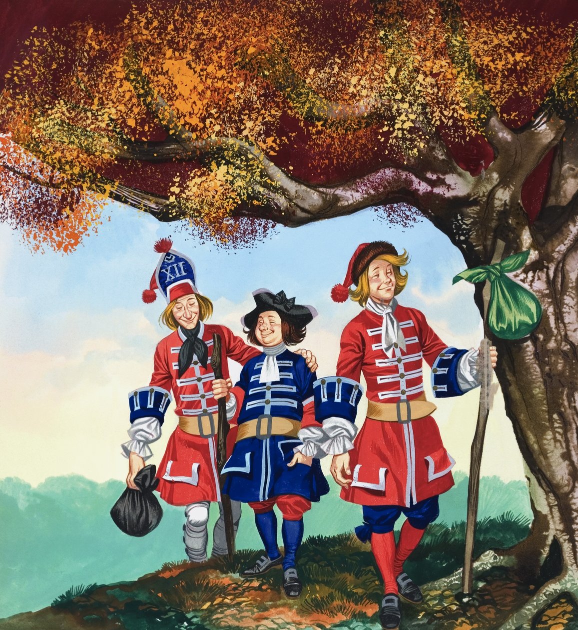 The Three Soldiers by Ron Embleton