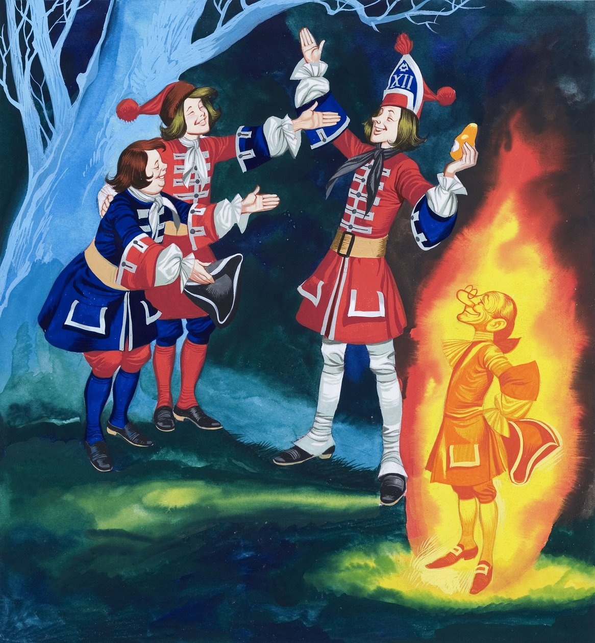 The Three Soldiers by Ron Embleton