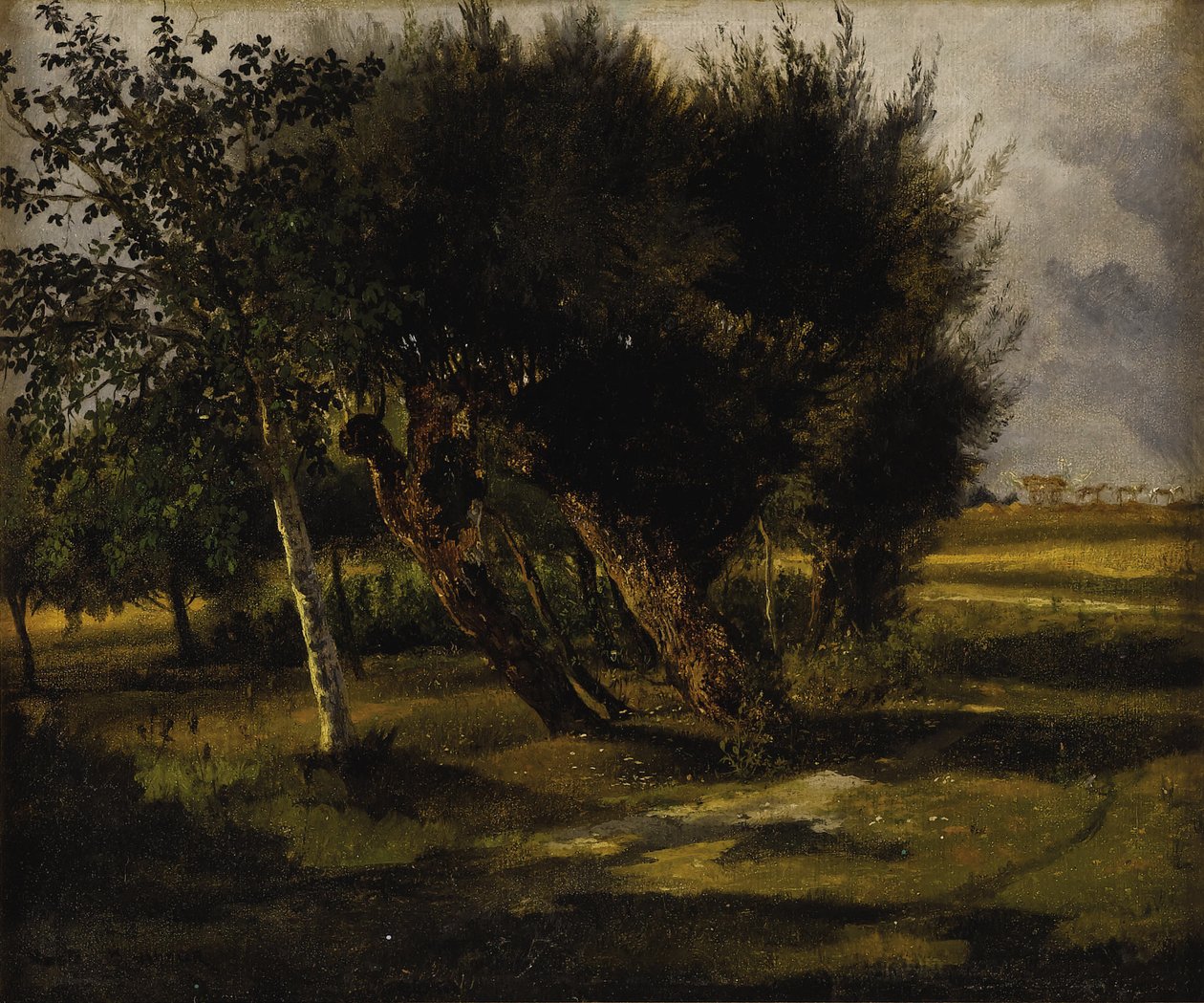 Bouquets of Trees in the Meadow by Rosa Bonheur