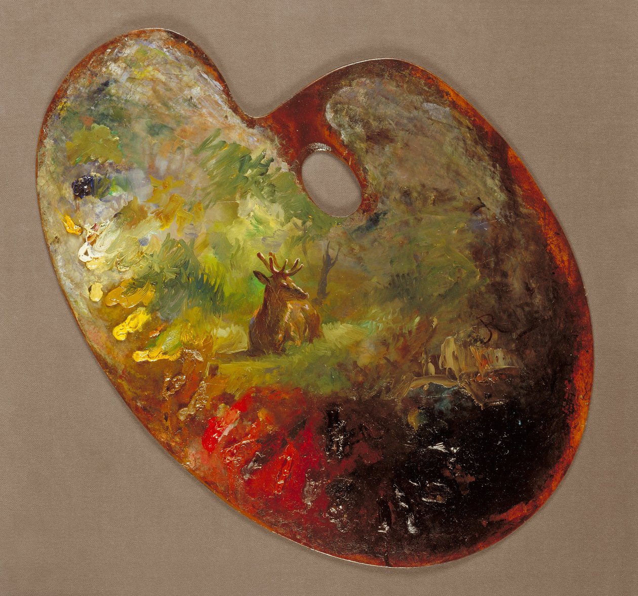 Palette by Rosa Bonheur