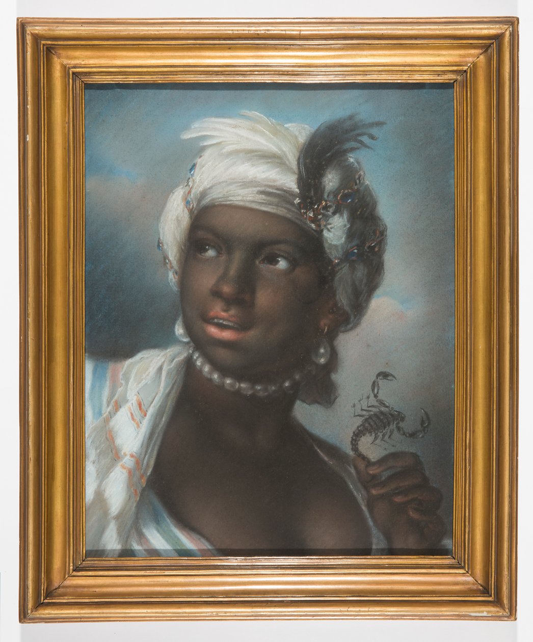 Personification of Africa by Rosalba Carriera