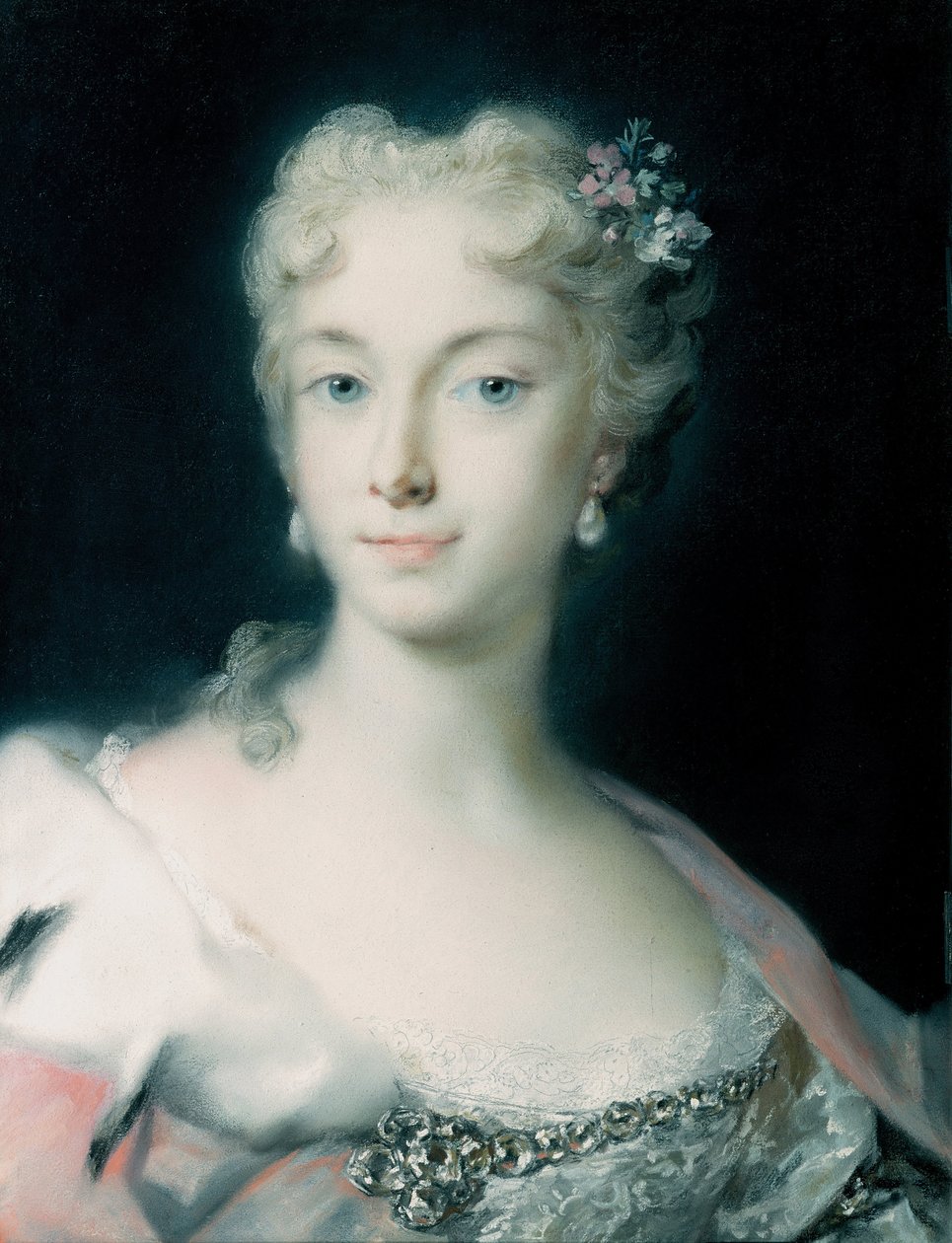 Maria Theresa, Archduchess of Habsburg by Rosalba Giovanna Carriera