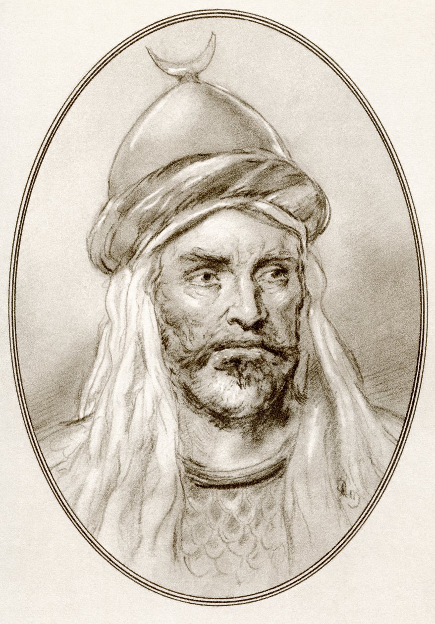 An-Nasir Salah ad-Din Yusuf ibn Ayyub, from Living Biographies of Famous Rulers by Ross Gordon