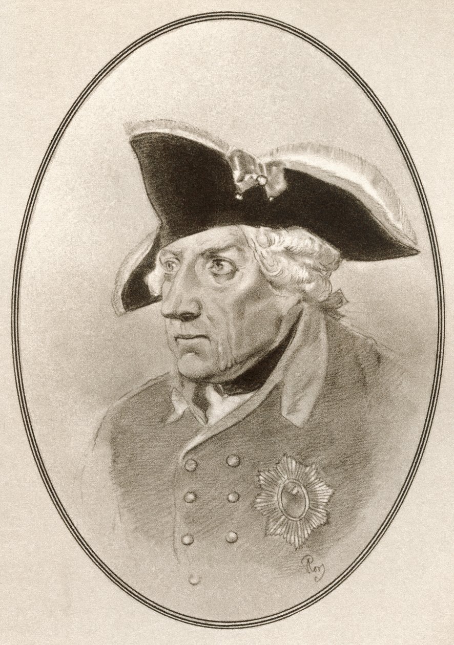 Frederick II, from Living Biographies of Famous Rulers by Ross Gordon