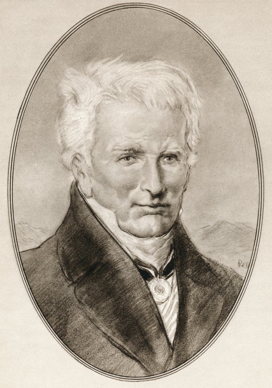 Alexander von Humboldt, from Living Biographies of Famous Men by Ross Gordon