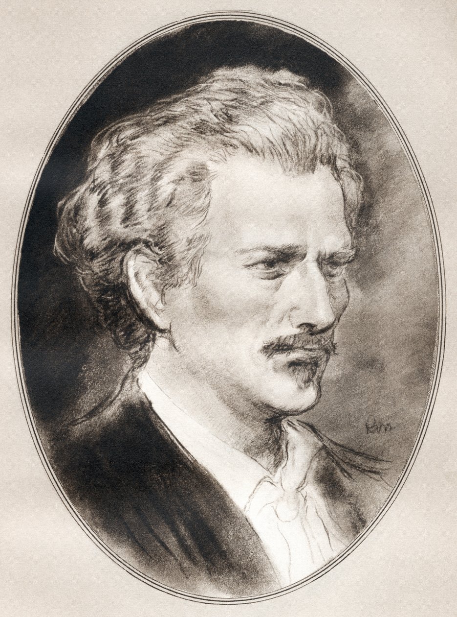 Ignacy Jan Paderewski, from Living Biographies of Famous Men by Ross Gordon