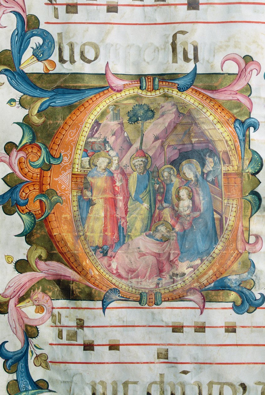 Corale / Graduale no.5 Historiated Initial 