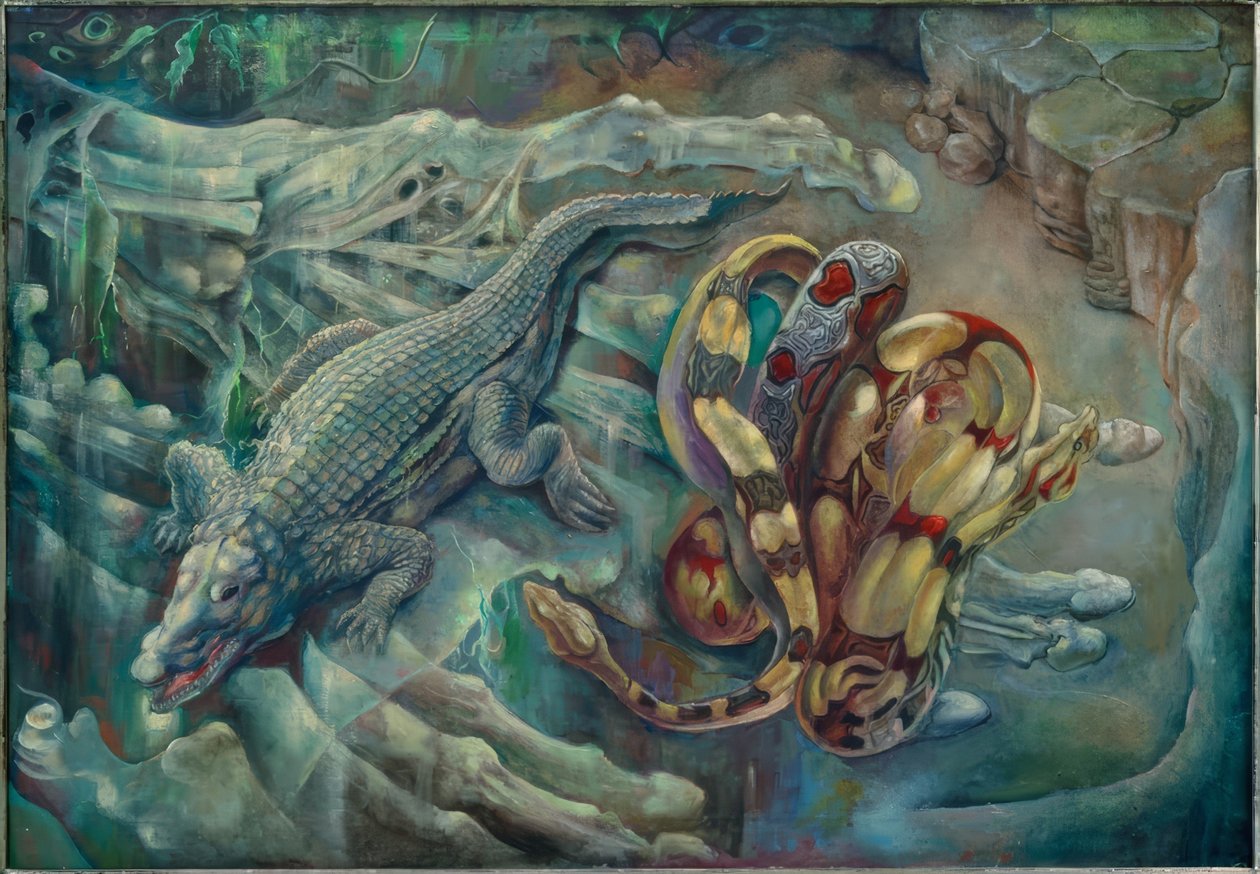 Reptiles by Rudolf Schlichter: Premium art reproduction