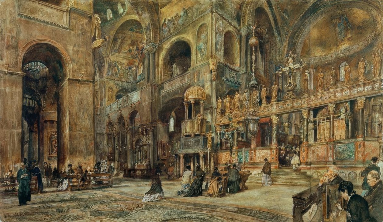 Interior View of St. Mark