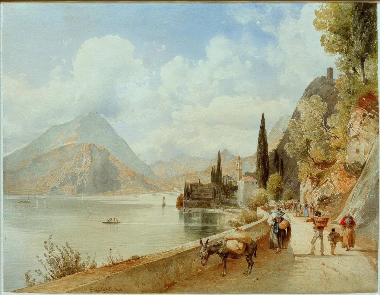 Varenna (Lombardy, Italy) by Rudolf von Alt