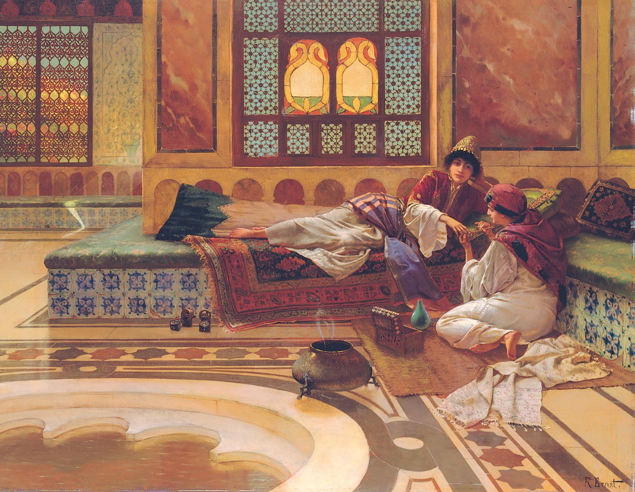 The Manicure by Rudolphe Ernst: Premium art reproduction